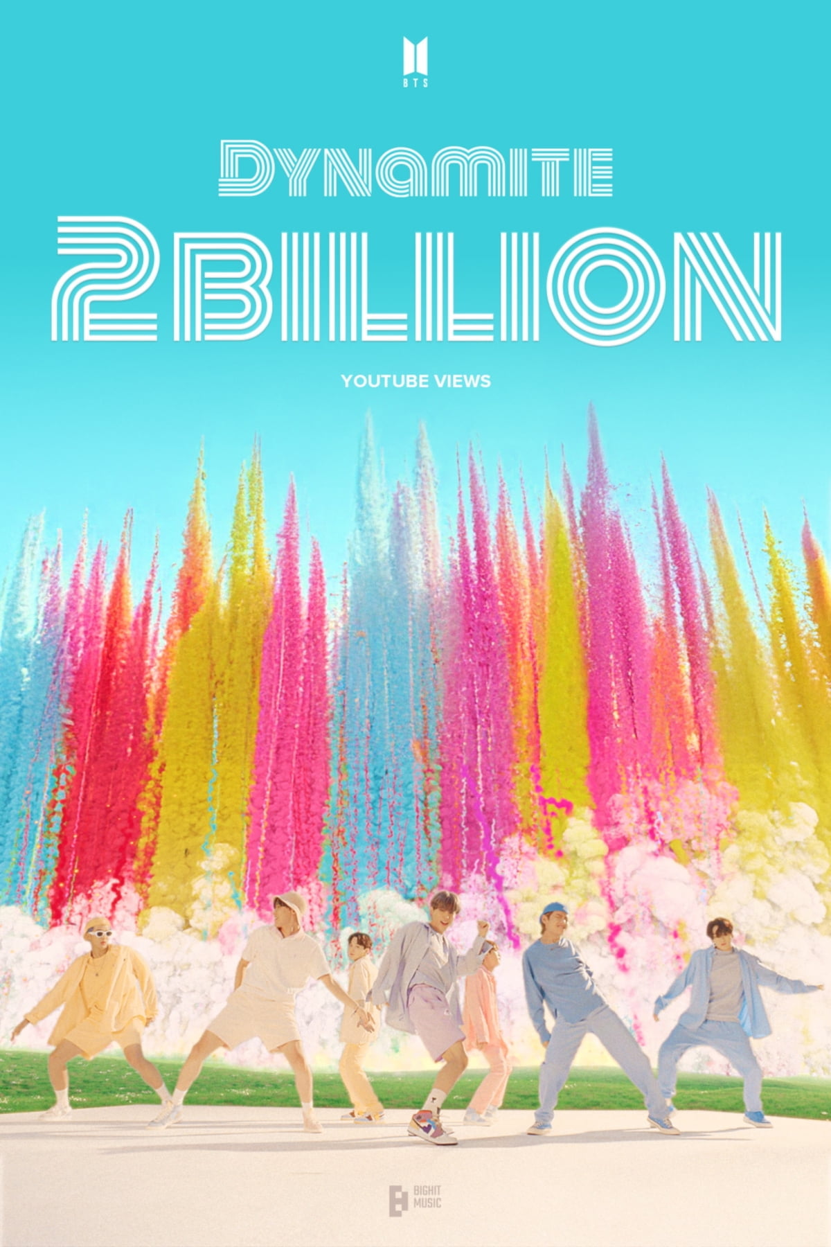 BTS「Dynamite」ミュージックビデオ、20億ビュー突破!