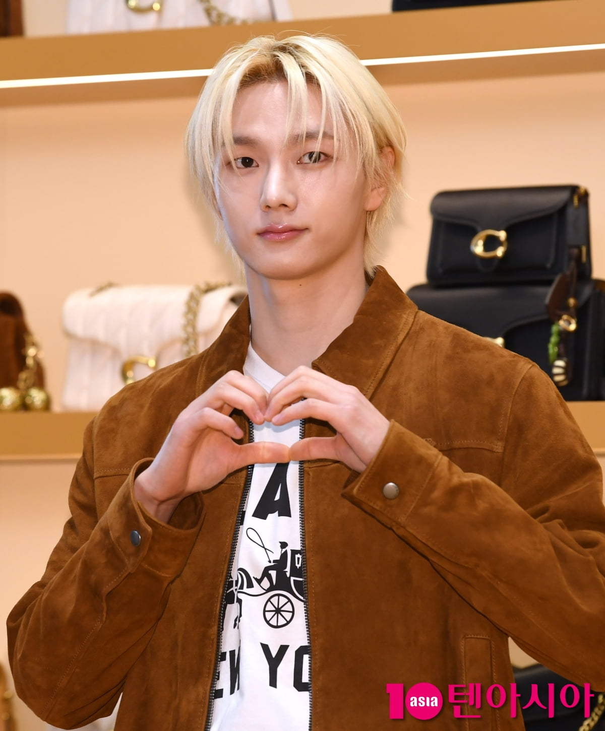 BOYNEXTDOOR's Sungho Attends Coach x Musinsa Pop-Up Event in Seoul