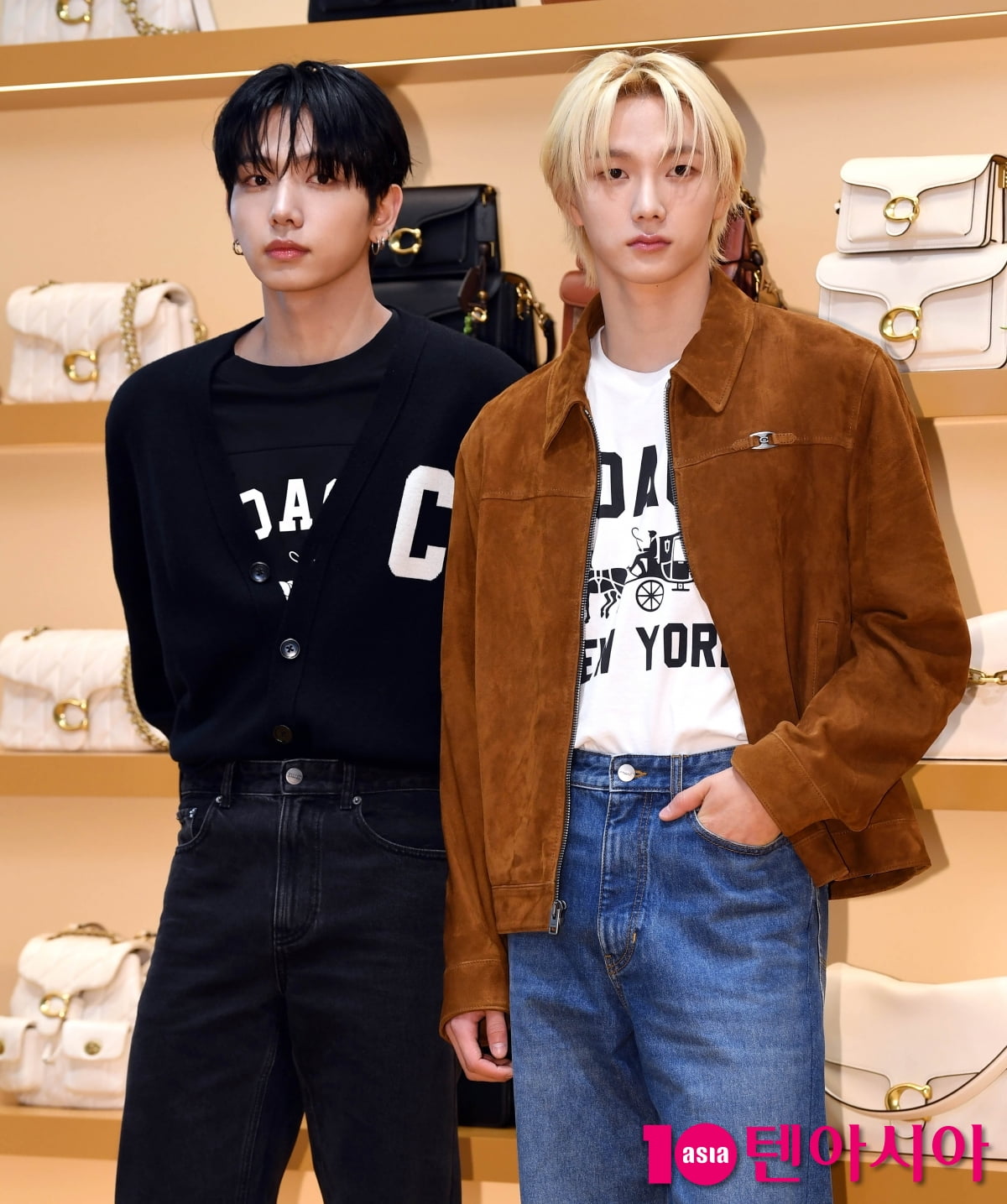 BOYNEXTDOOR's Jaehyun and Sungho Attend Coach x Musinsa Pop-Up Event in Seoul