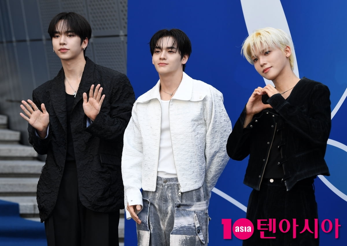n.SSign's Hanjun, Doha, and Sungyun Shine at 2026 S/S Seoul Fashion Week