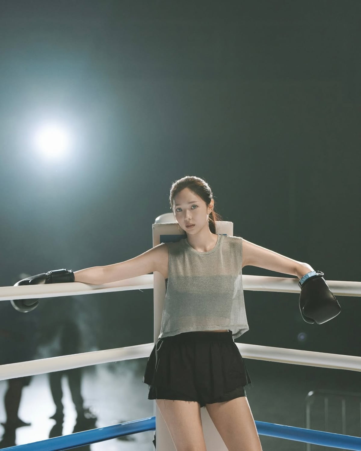 Chae Soo-bin Stuns in Elegant Dress and Boxing Concept Photoshoot
