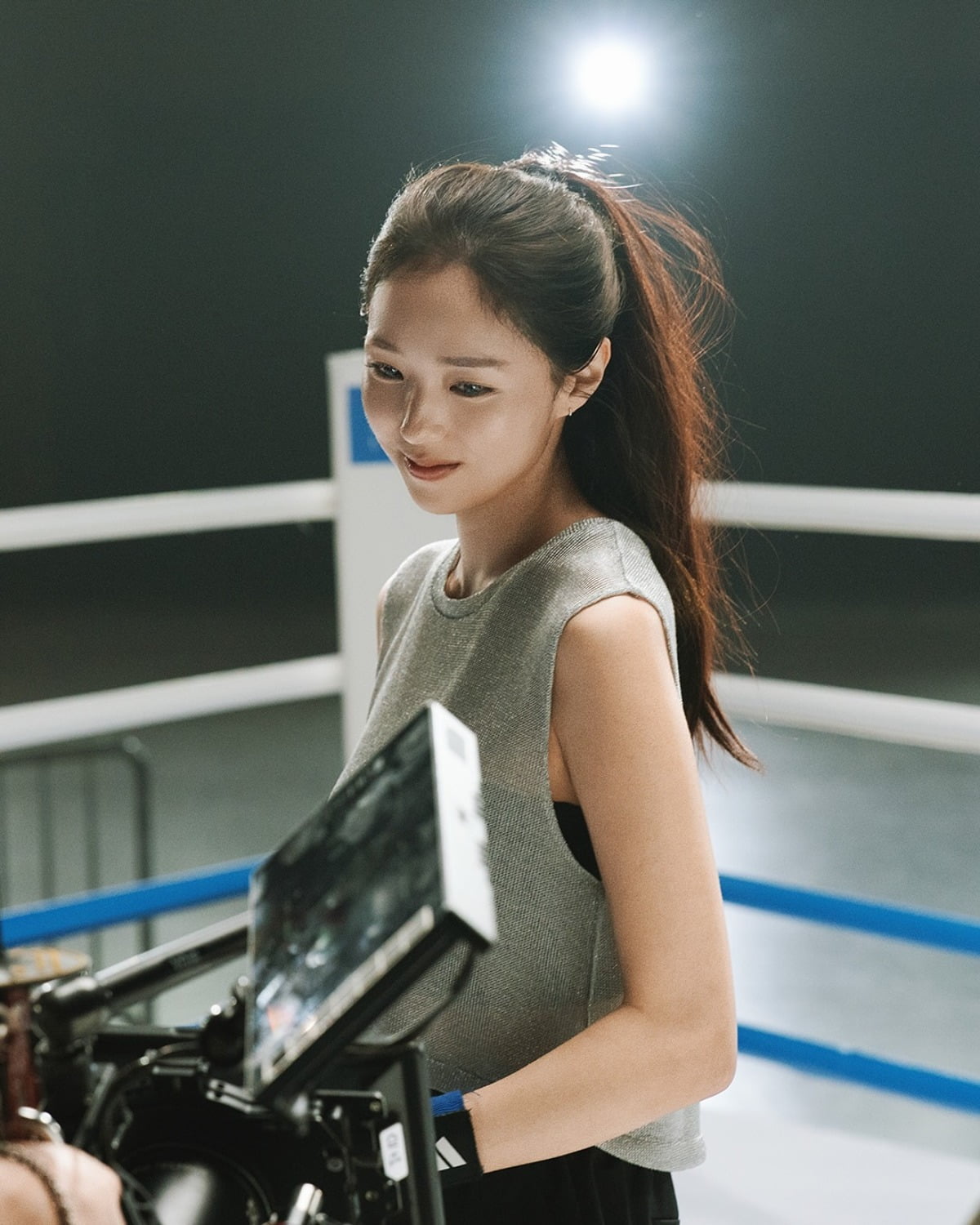 Chae Soo-bin Stuns in Elegant Dress and Boxing Concept Photoshoot