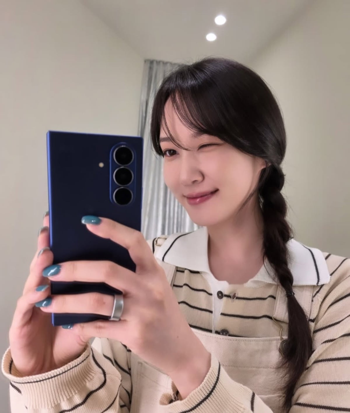 Park Eun-bin Celebrates Birthday with Charming Selfies and Updates Fans on Her Latest Activities