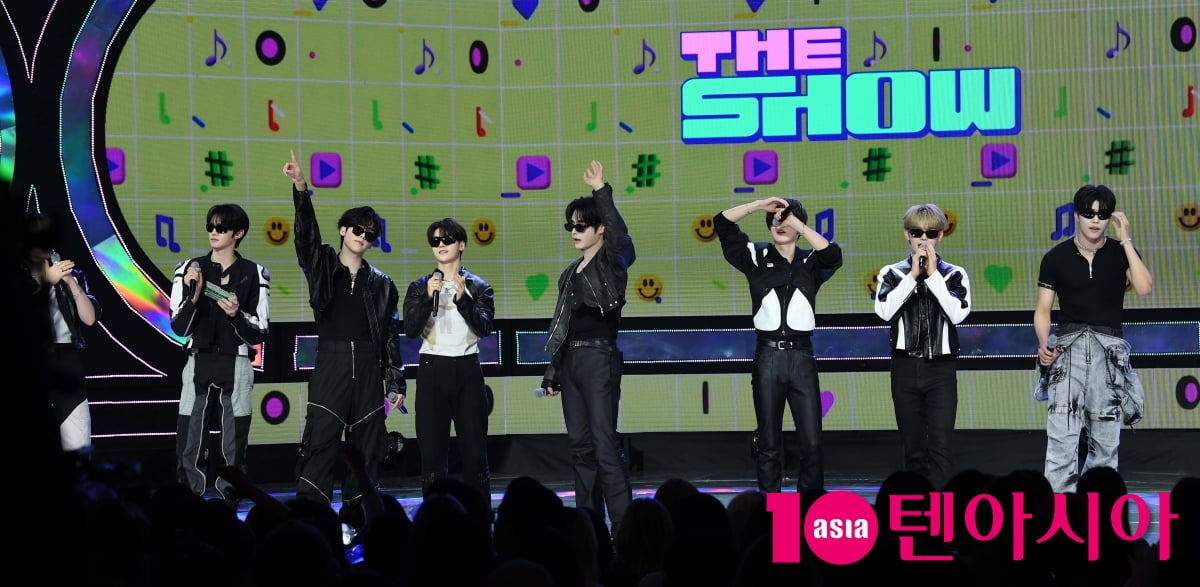 ZEROBASEONE Dazzles at SBS 'The Show' Live Broadcast in Seoul