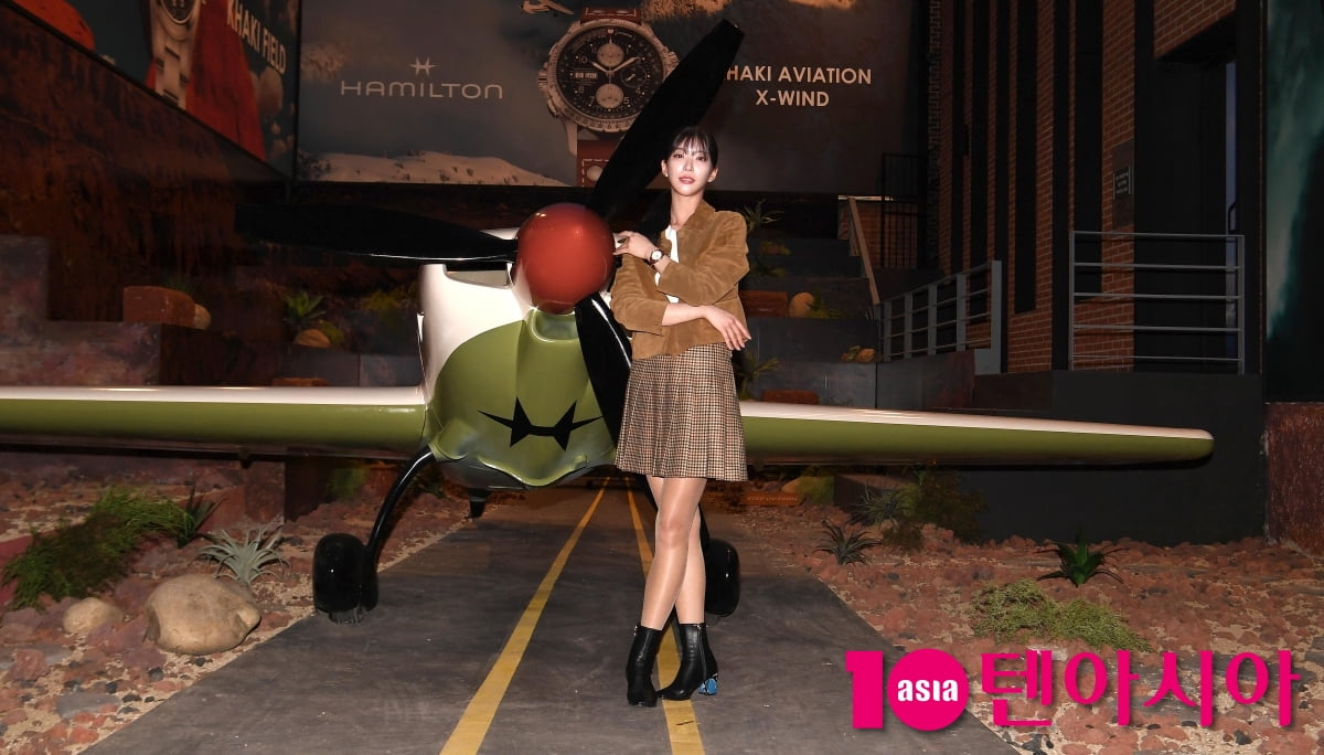 Actress Lim Sa-rang Shines at Hamilton Pop-Up Store Opening in Seoul