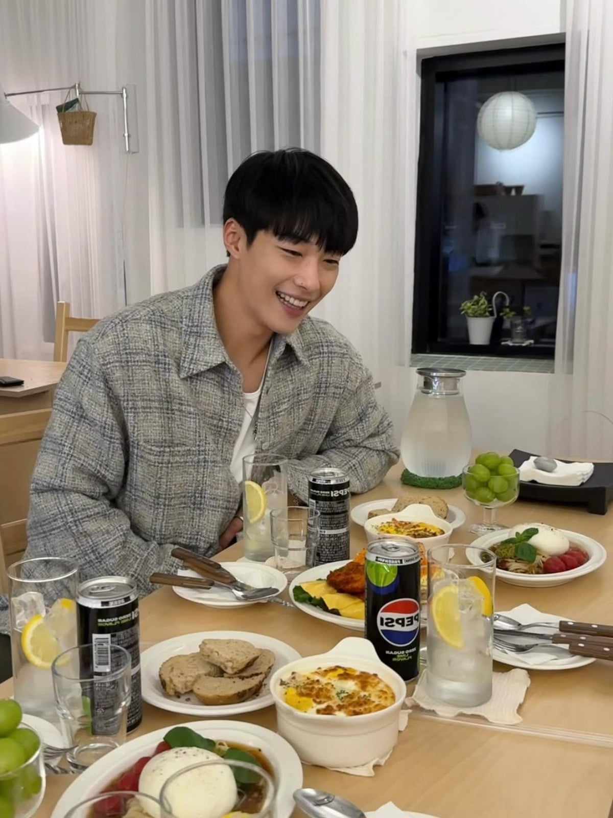 Woo Do-hwan Charms Fans with Cozy Cafe Look and Upcoming Netflix Role