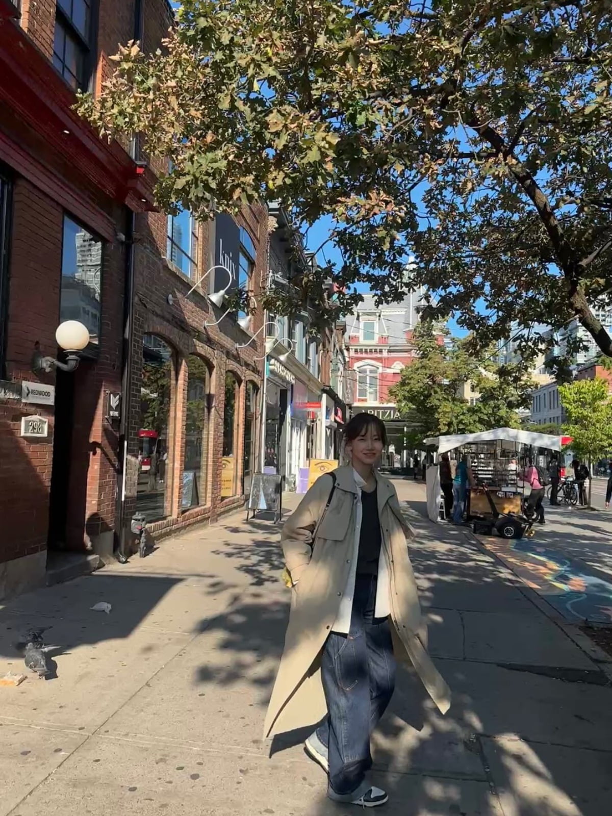 Shin Hyun-bin Stuns in Chic Daily Looks on the Streets of Toronto