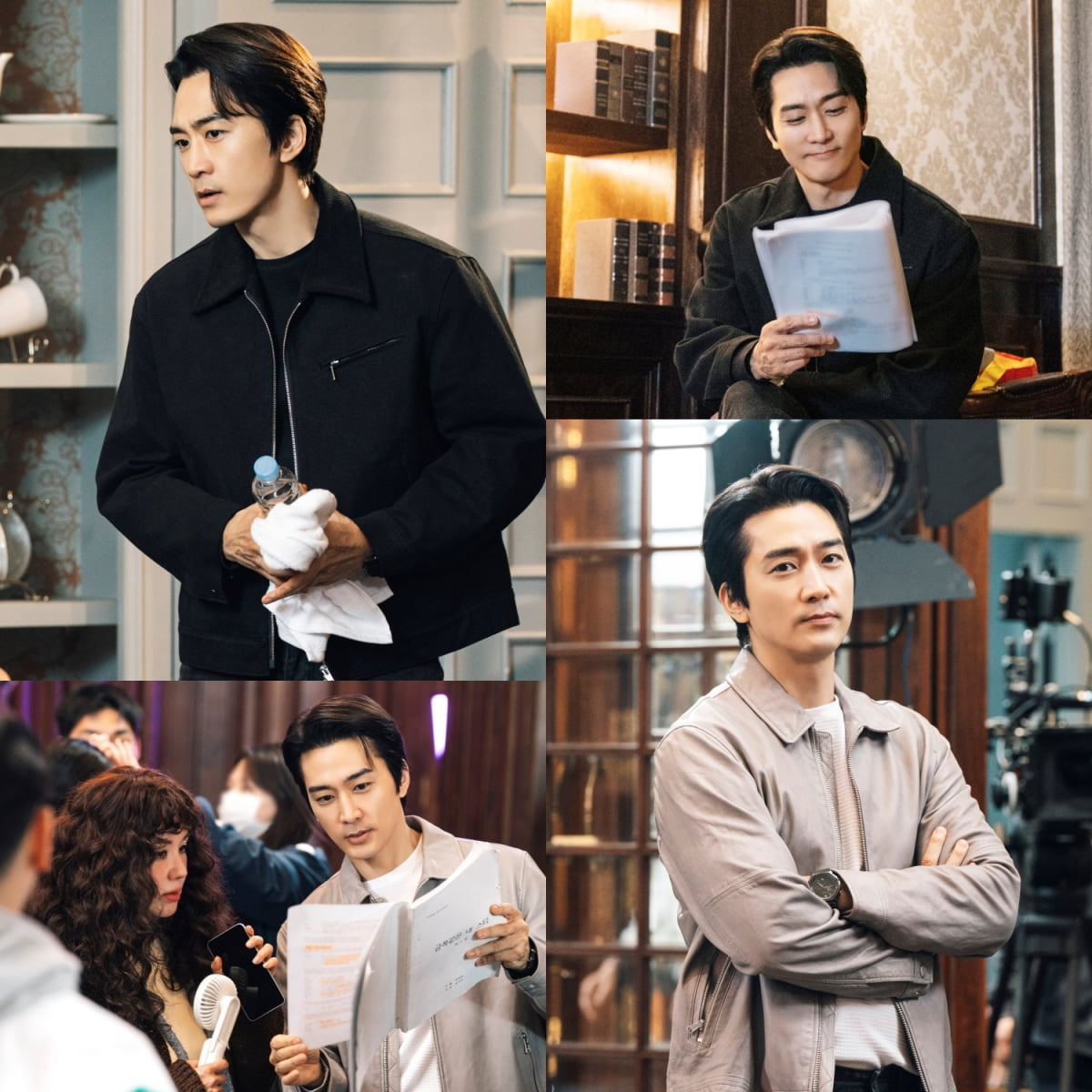 Behind-the-Scenes Look at Song Seung-heon's Dedication on 'My Precious Star' Set