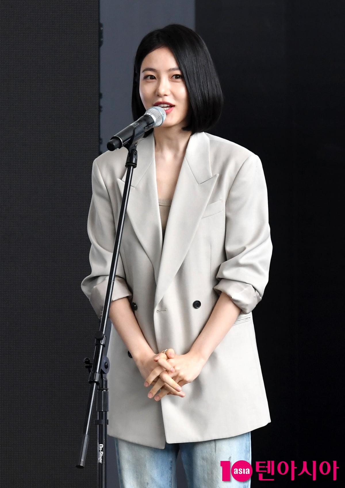 Shin Ye-eun Attends Outdoor Stage Event for Series 'The Murky Stream' at BIFF