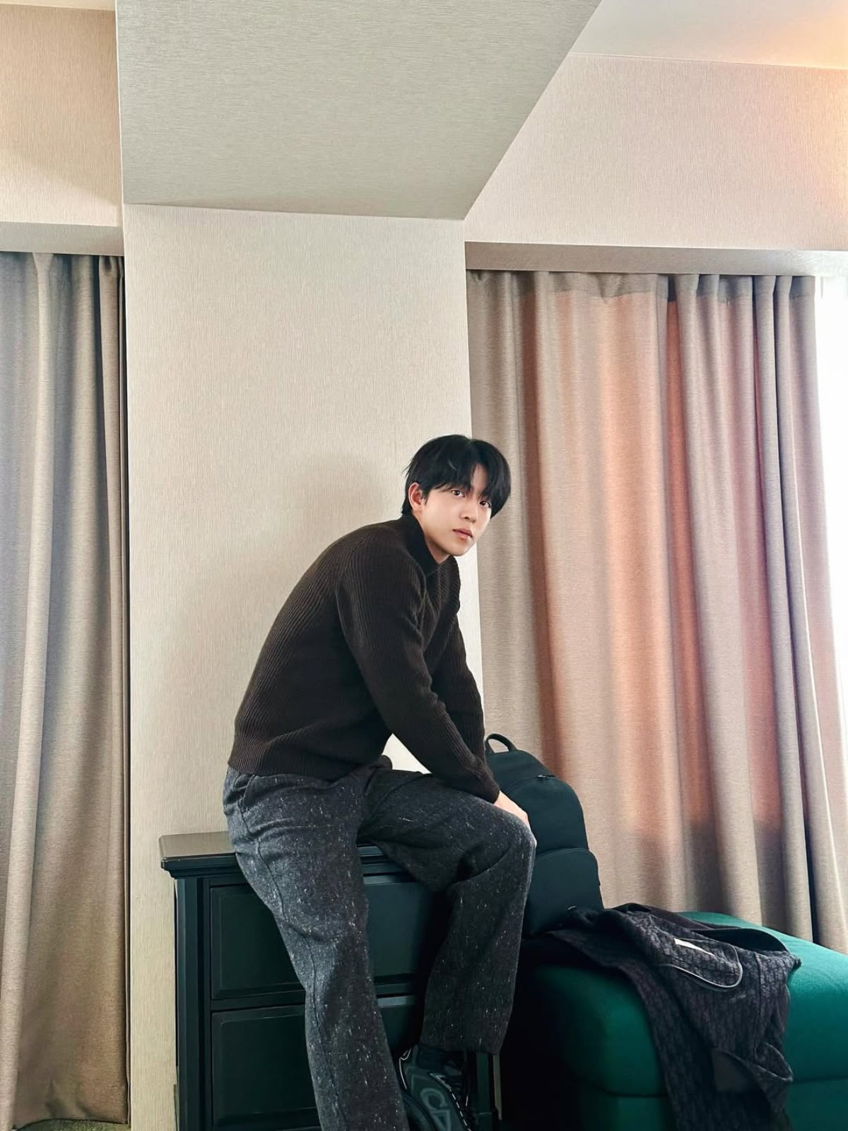 Nam Joo-hyuk Captivates Social Media with Monochrome Elegance