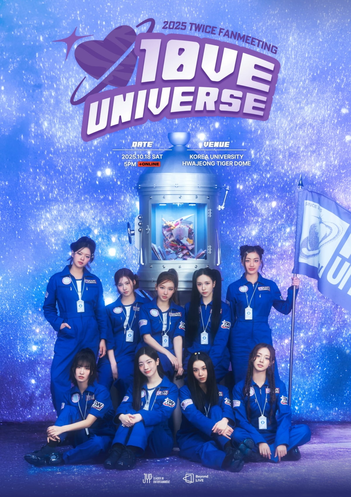 TWICE to Celebrate 10th Anniversary with '10VE UNIVERSE' Fan Meeting