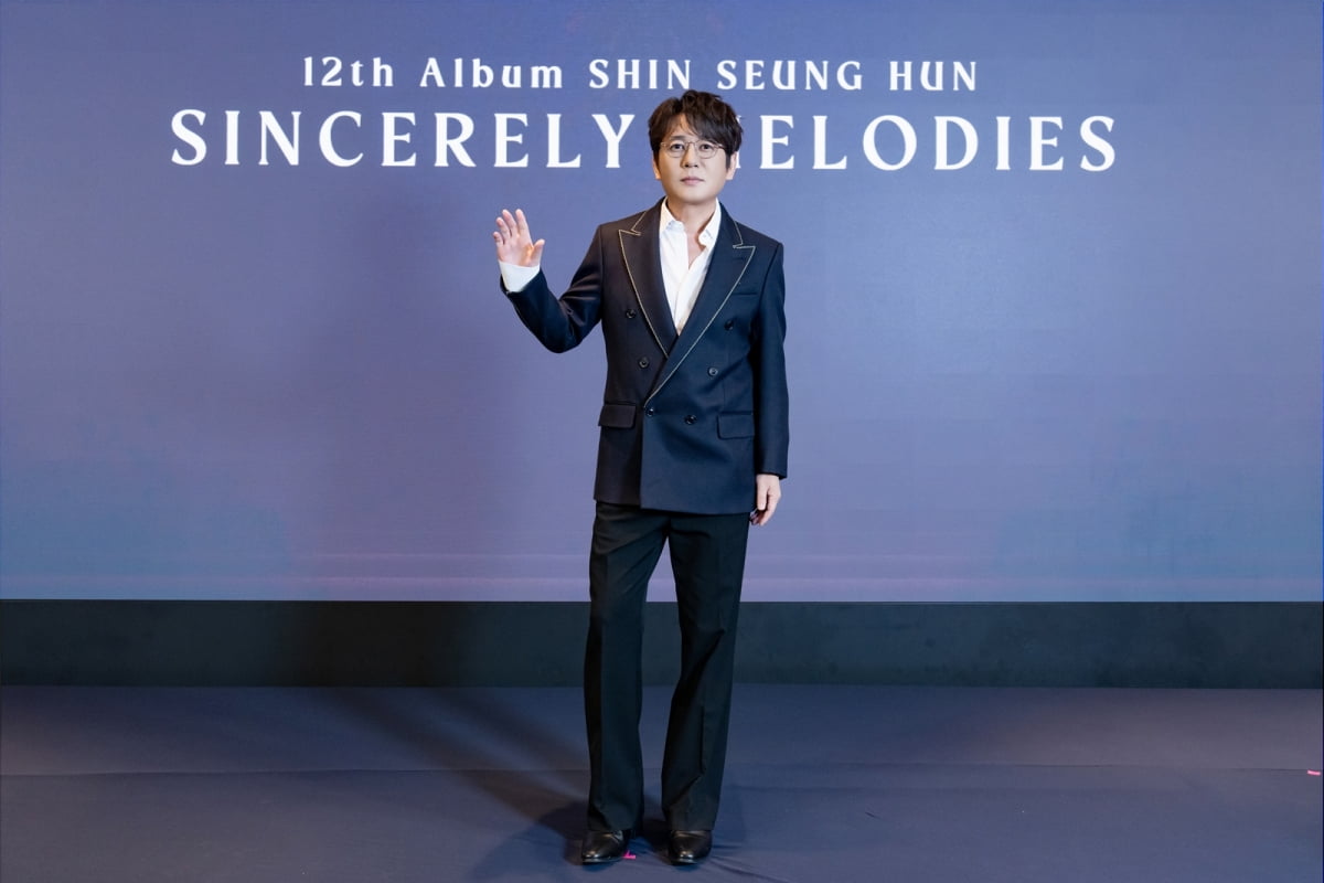 Shin Seung-hun Returns After a Decade with 'SINCERELY MELODIES', Celebrated by Fellow Stars