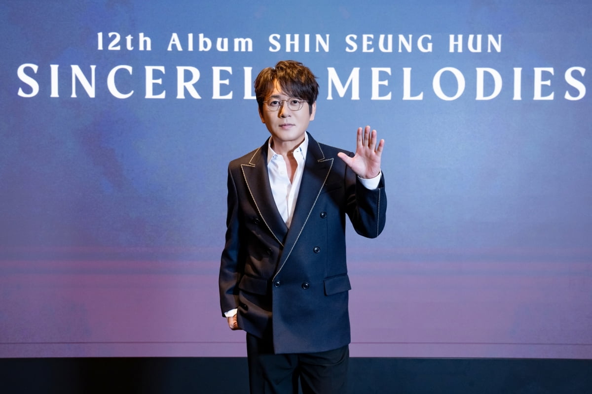 Shin Seung-hun Returns After a Decade with 'SINCERELY MELODIES', Celebrated by Fellow Stars