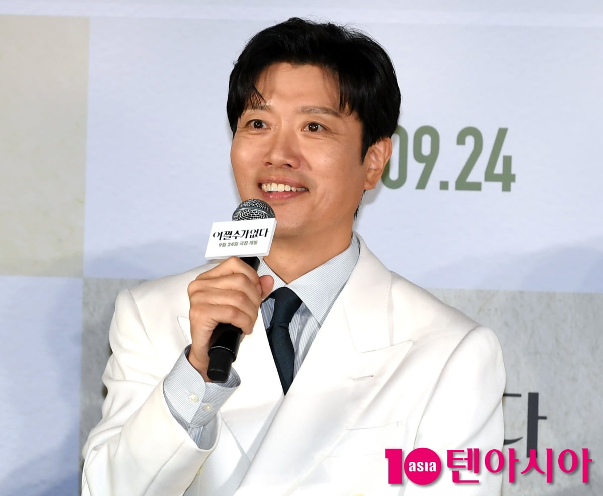 Actor Park Hee-soon Attends Press Screening of 'No Choice' in Seoul