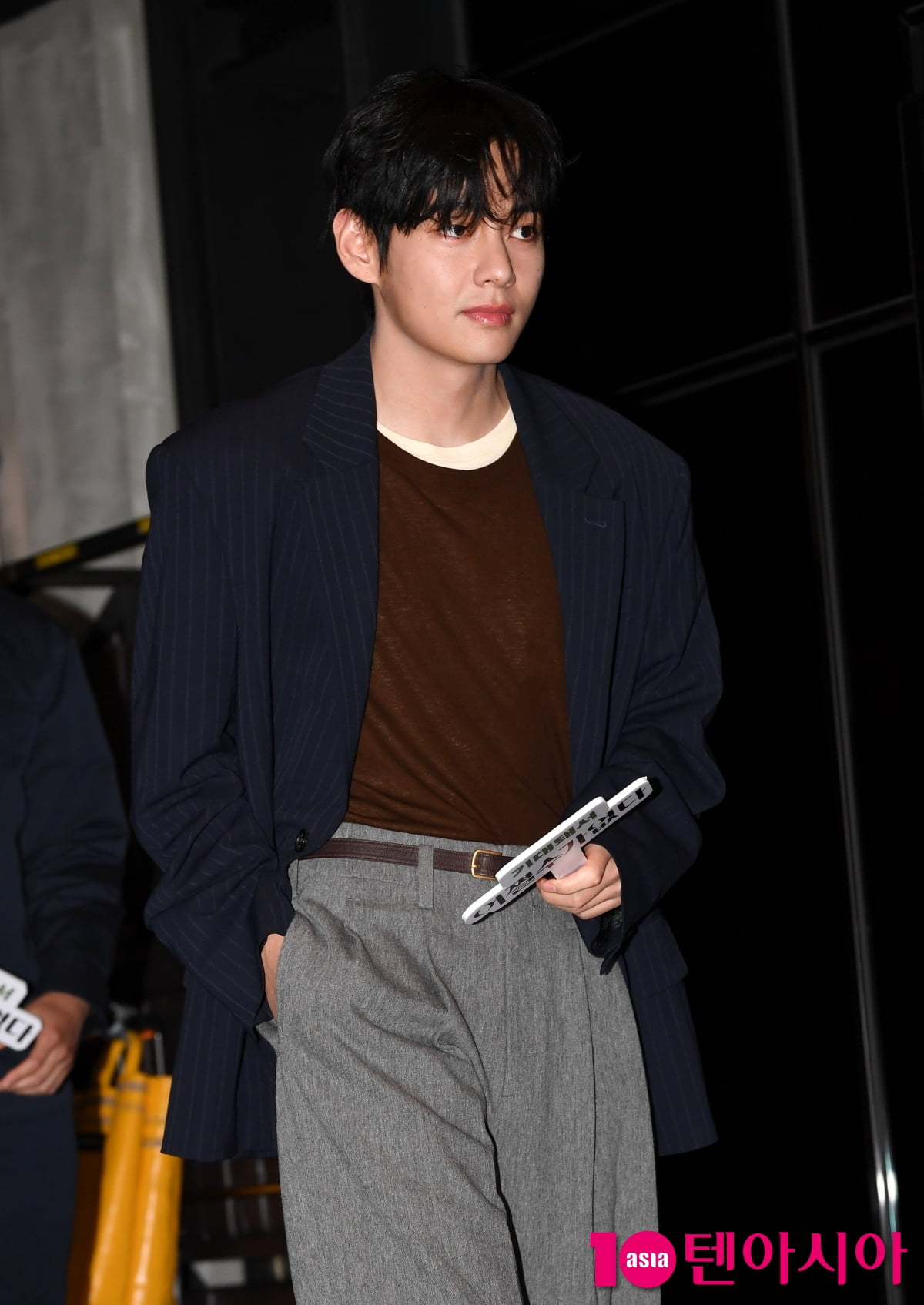 BTS's V Attends Celebrity Screening of 'No Other Choice' in Seoul