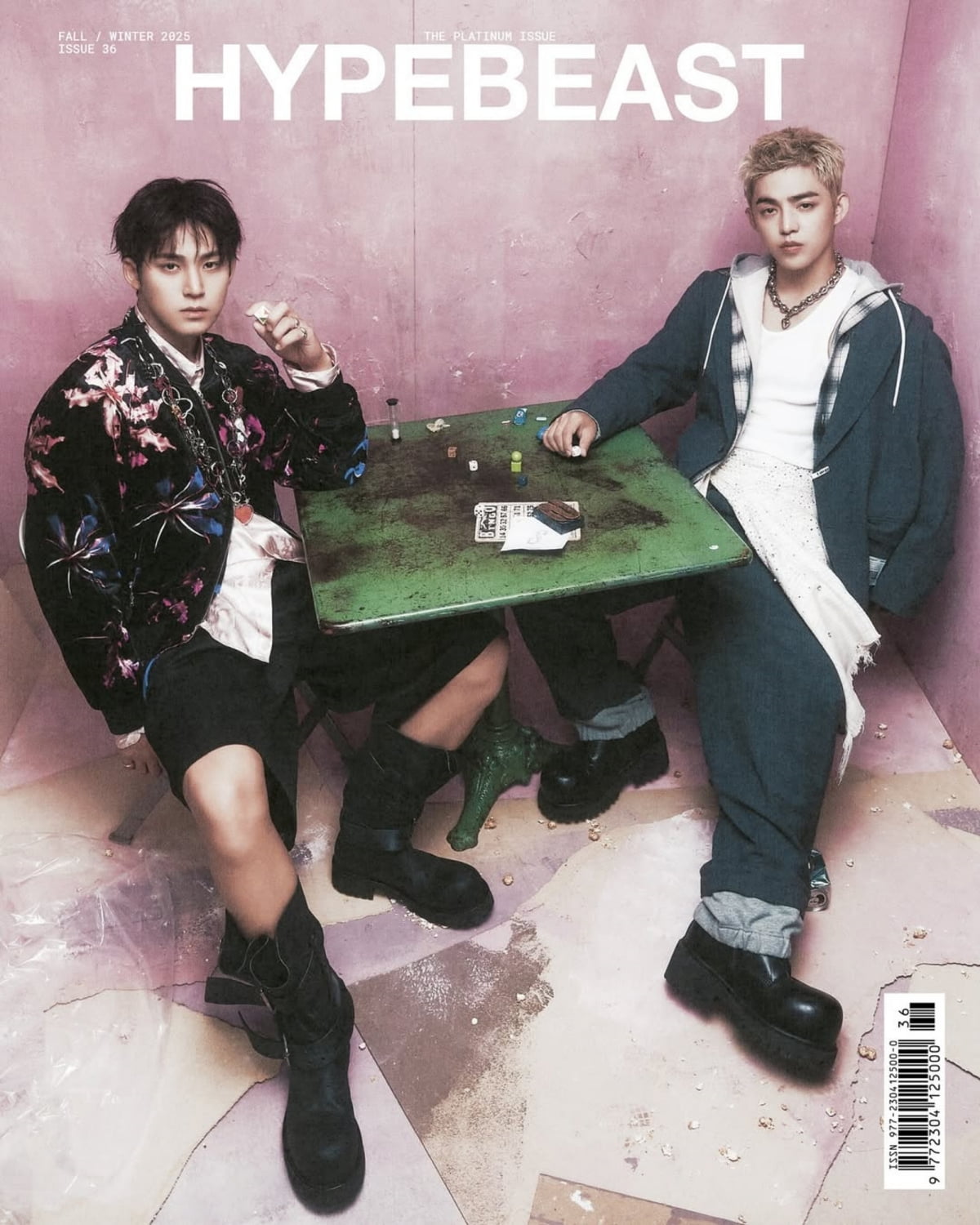 SEVENTEENの新ユニット、エスクプス×ミンギュが『HYPEBEAST』創刊20周年記念号のカバースターに