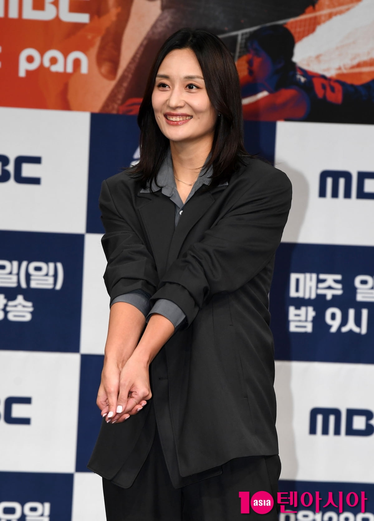 Former Volleyball Star Pyo Seung-ju Attends Press Conference for MBC's New Show 'Rookie Director Kim Yeon-koung'