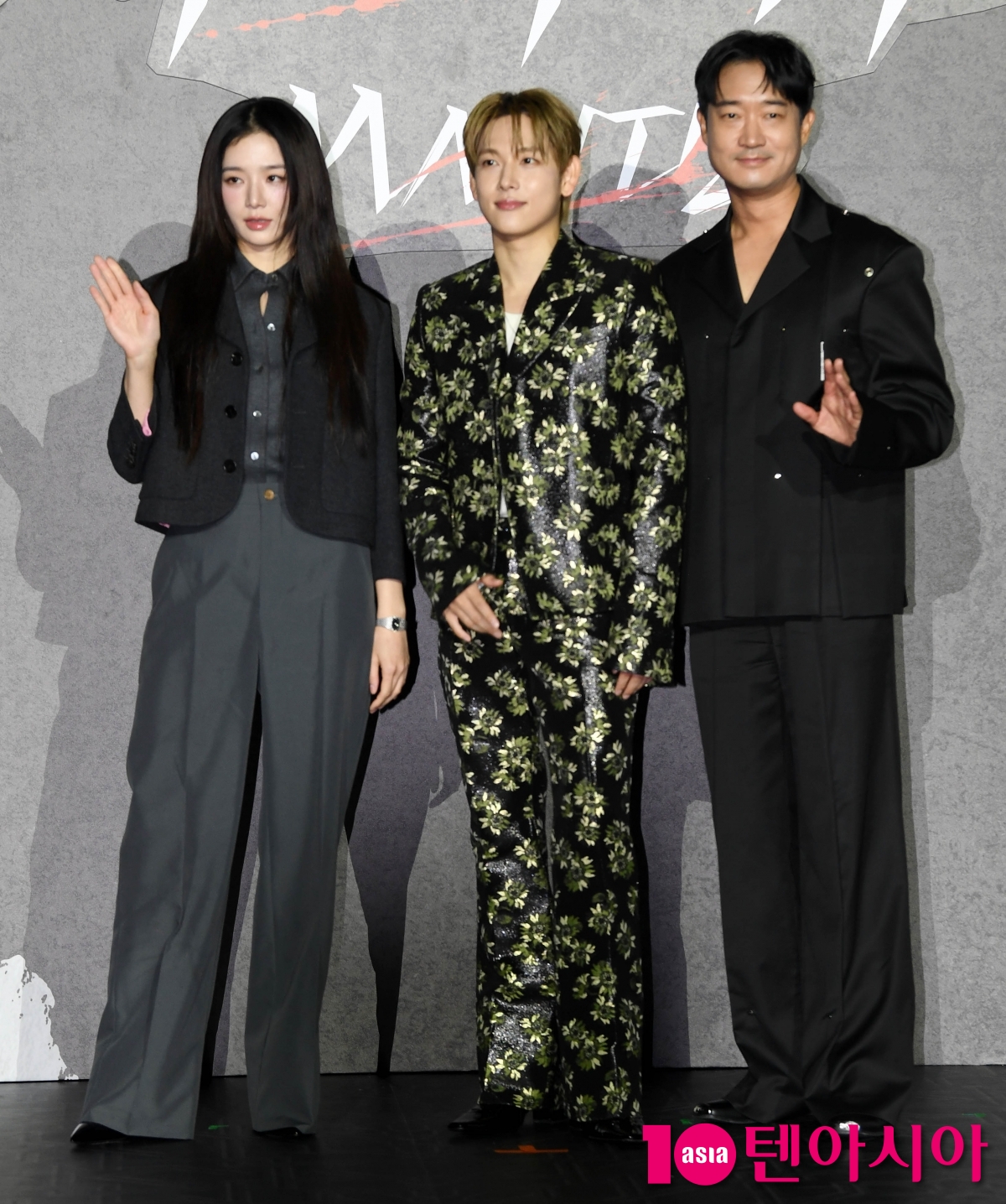 ネットフリックス映画『カマキリ』制作報告会にイム・シワン、パク・ギュヨン、チョ・ウジンが出席