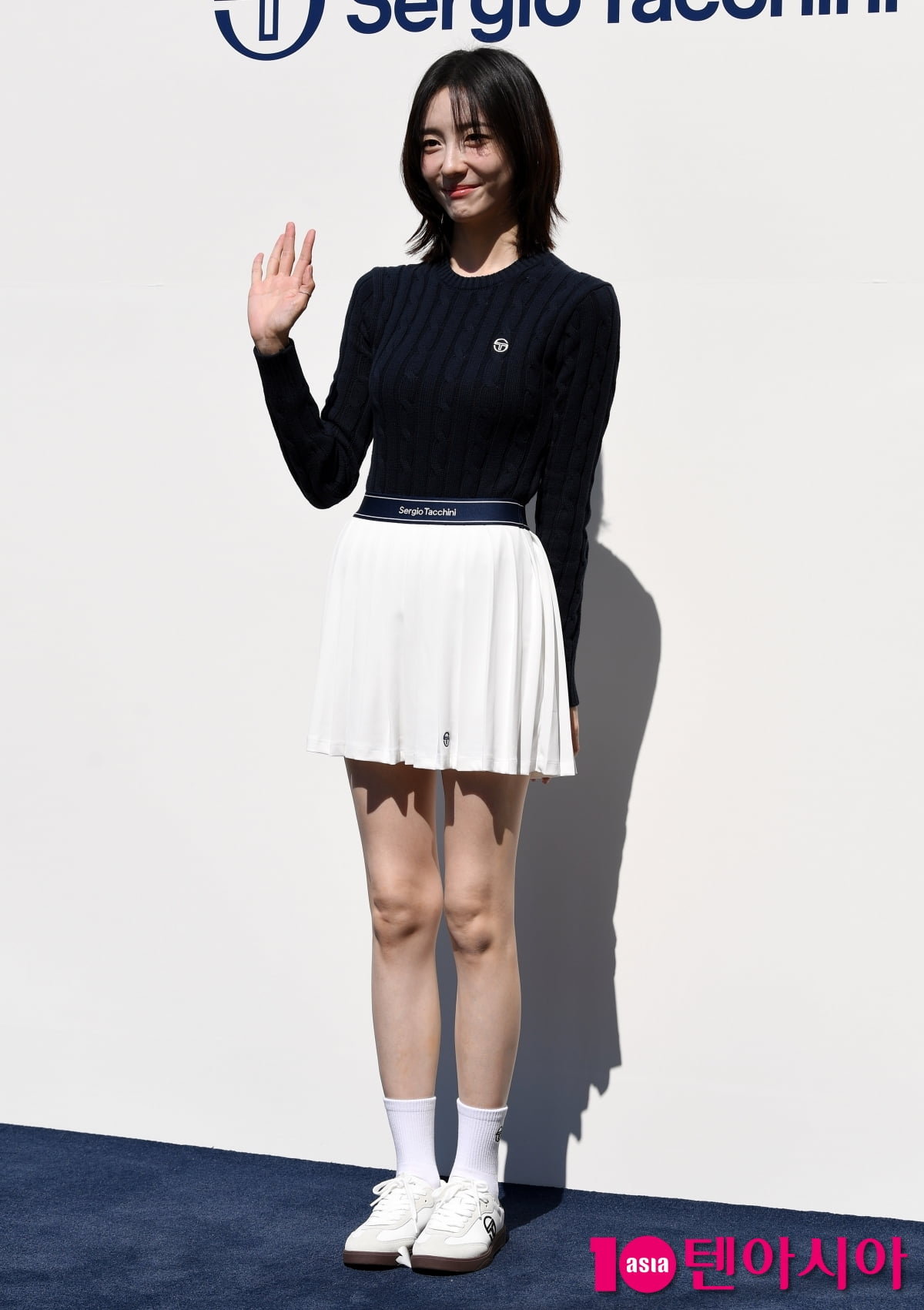 Actress Park Ji-hyun Attends Sergio Tacchini Flagship Store Opening in Seoul