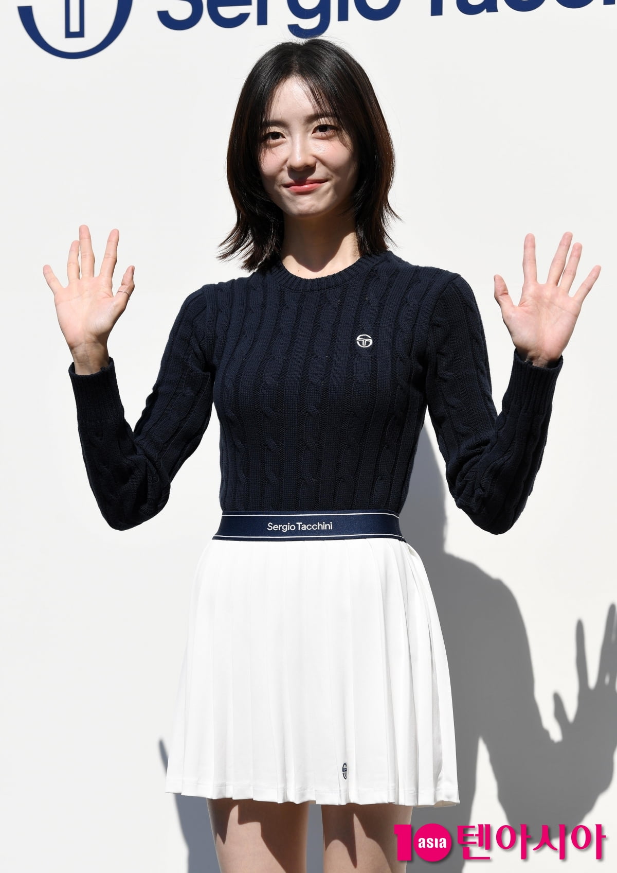 Actress Park Ji-hyun Attends Sergio Tacchini Flagship Store Opening in Seoul
