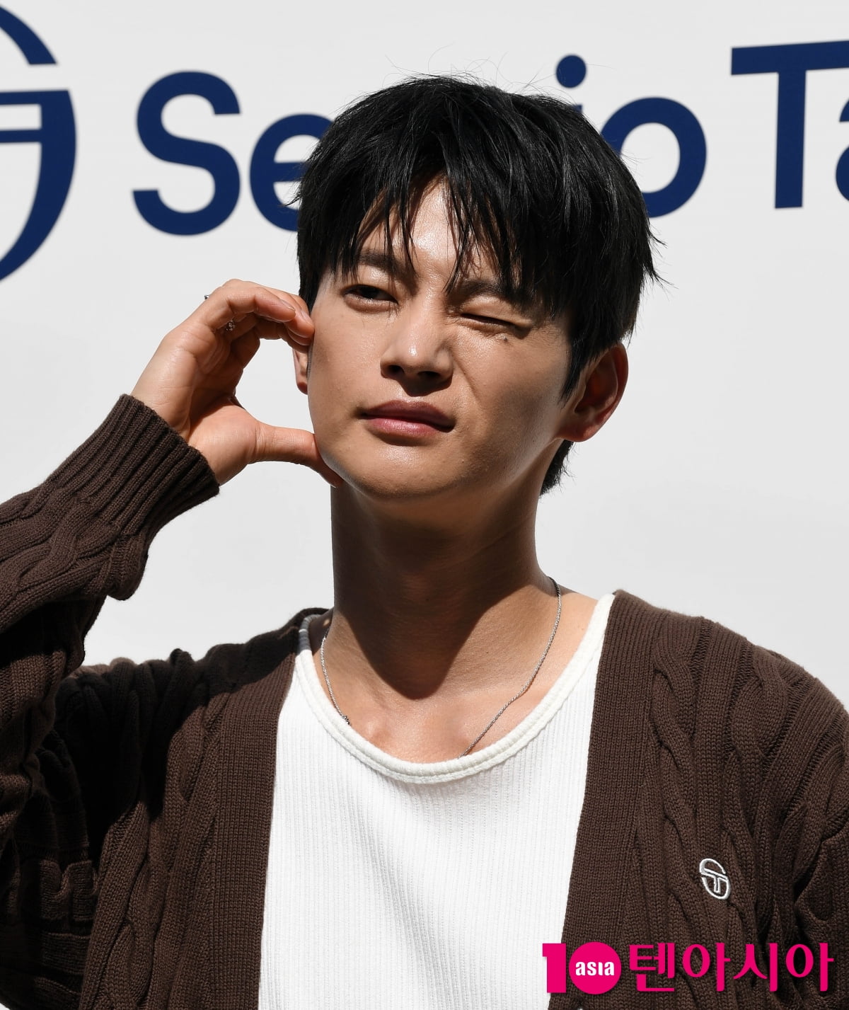 Seo In-guk Attends Sergio Tacchini Flagship Store Opening in Seoul