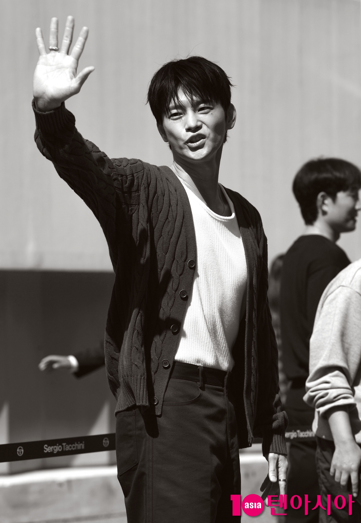 Seo In-guk Attends Sergio Tacchini Flagship Store Opening in Seoul