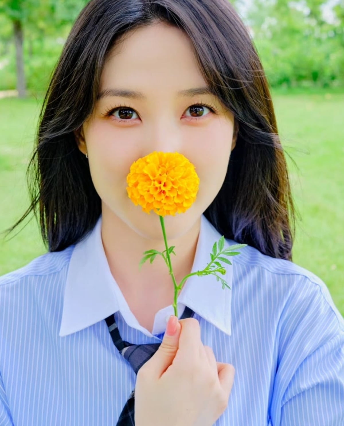 Park Eun-bin Charms Fans with Her Refreshing Beauty in Latest Instagram Post