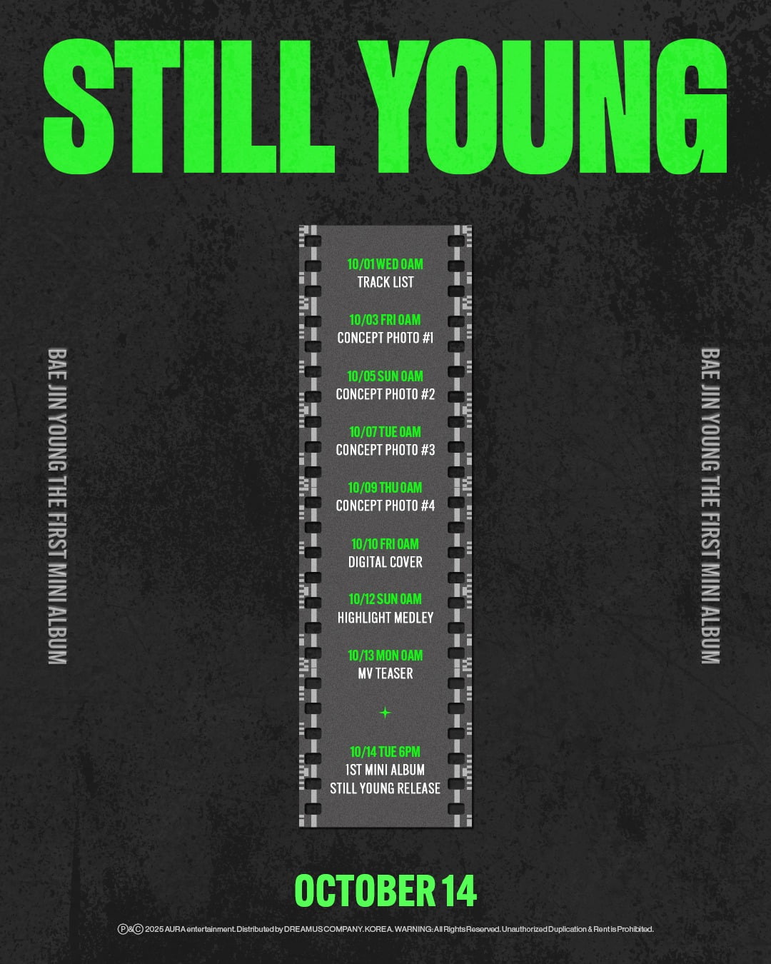 Bae Jin-young Gears Up for Solo Debut with 'STILL YOUNG'