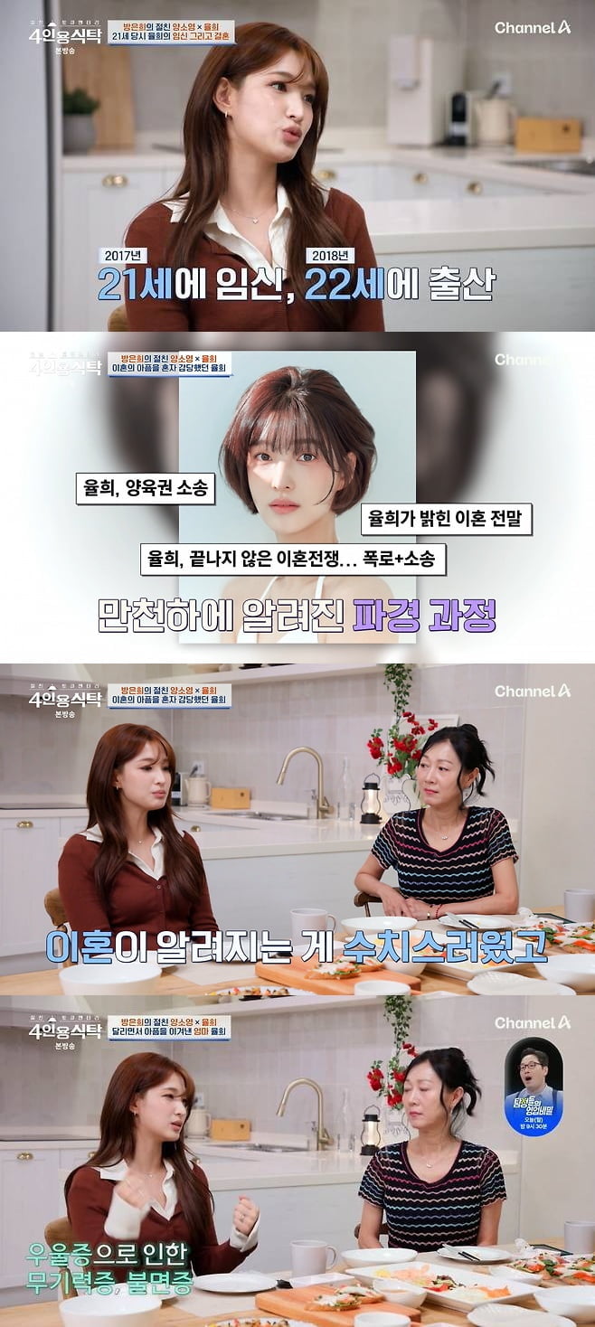Yulhee Opens Up About Depression Following Divorce from Choi Minhwan