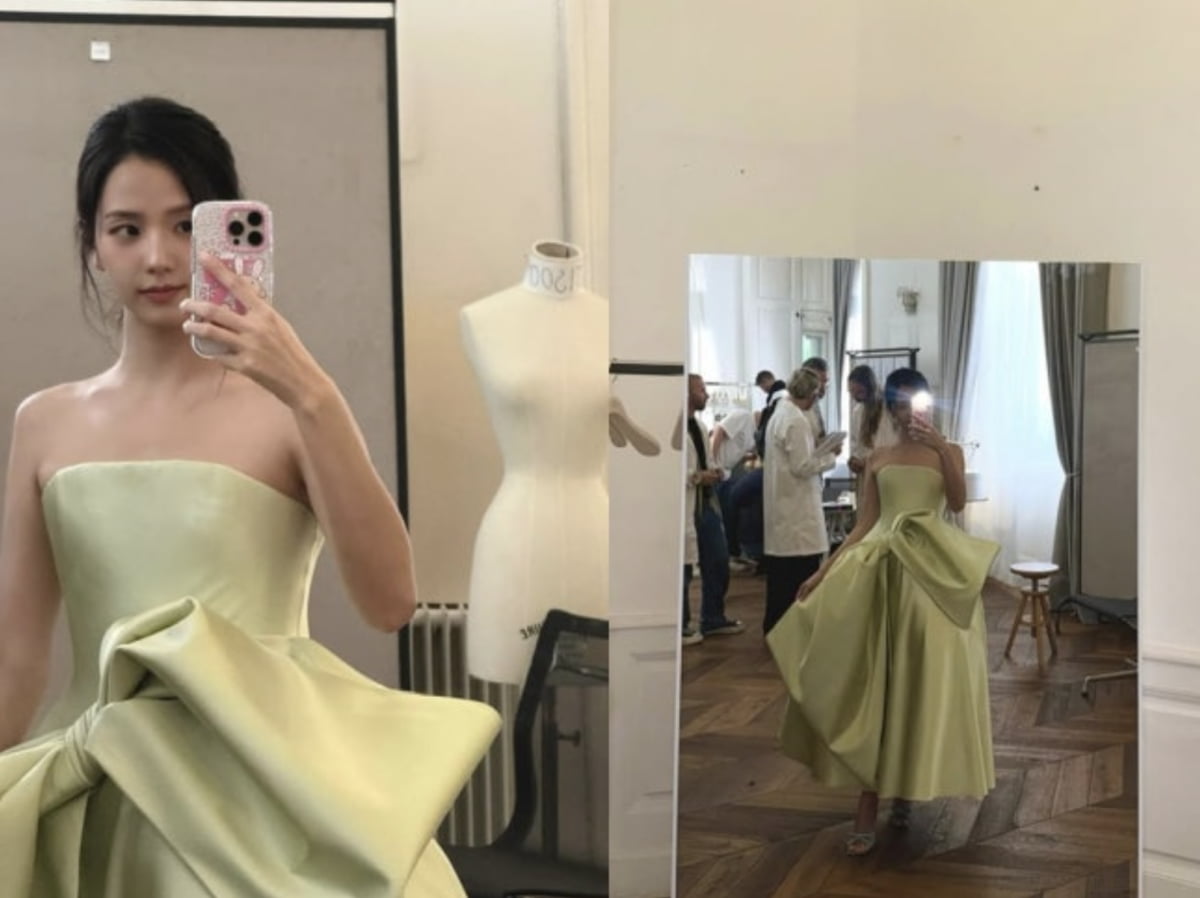 BLACKPINK's Jisoo Stuns in Dior Fitting Ahead of Paris Fashion Show
