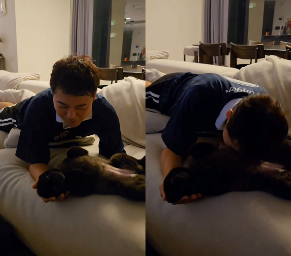 Korean Broadcaster Jun Hyun-moo Showcases Multiple Charms at Home