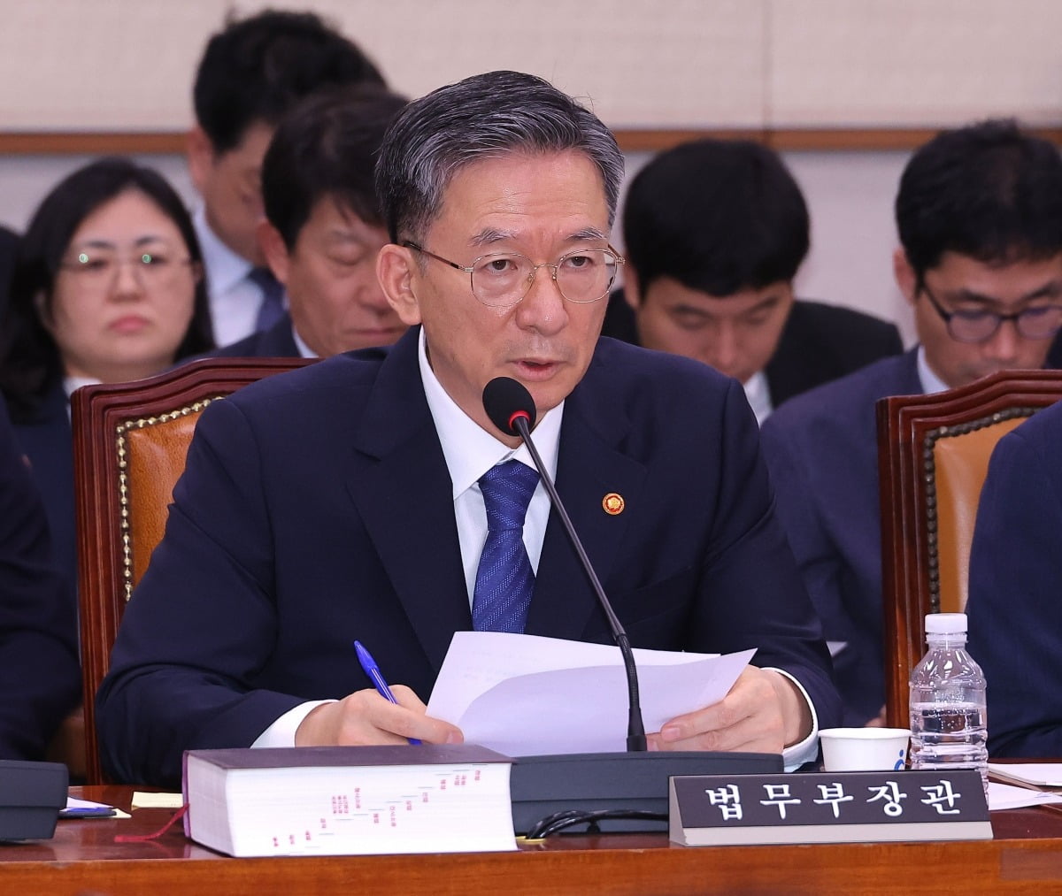 정성호 법무부 장관. /사진=연합뉴스