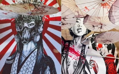 "한국 음식점 맞나요?"…루마니아 한식당에 욱일기 논란