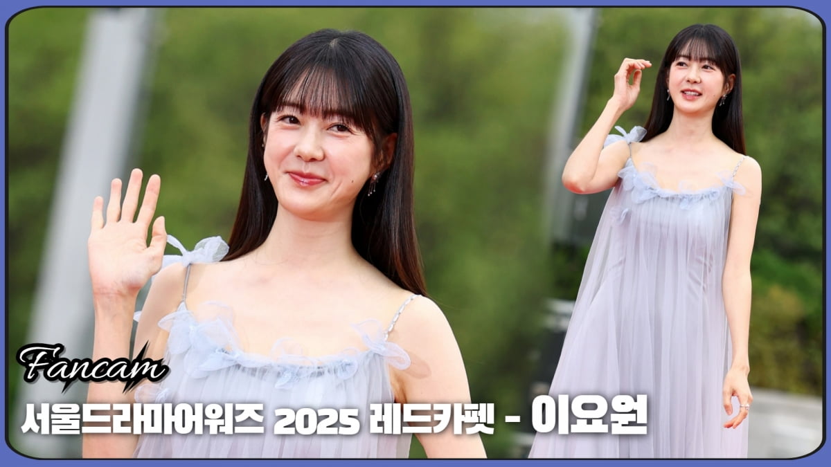 HK직캠|이요원, '하늘하늘 드레스로 여신처럼~' (서울드라마어워즈 2025)