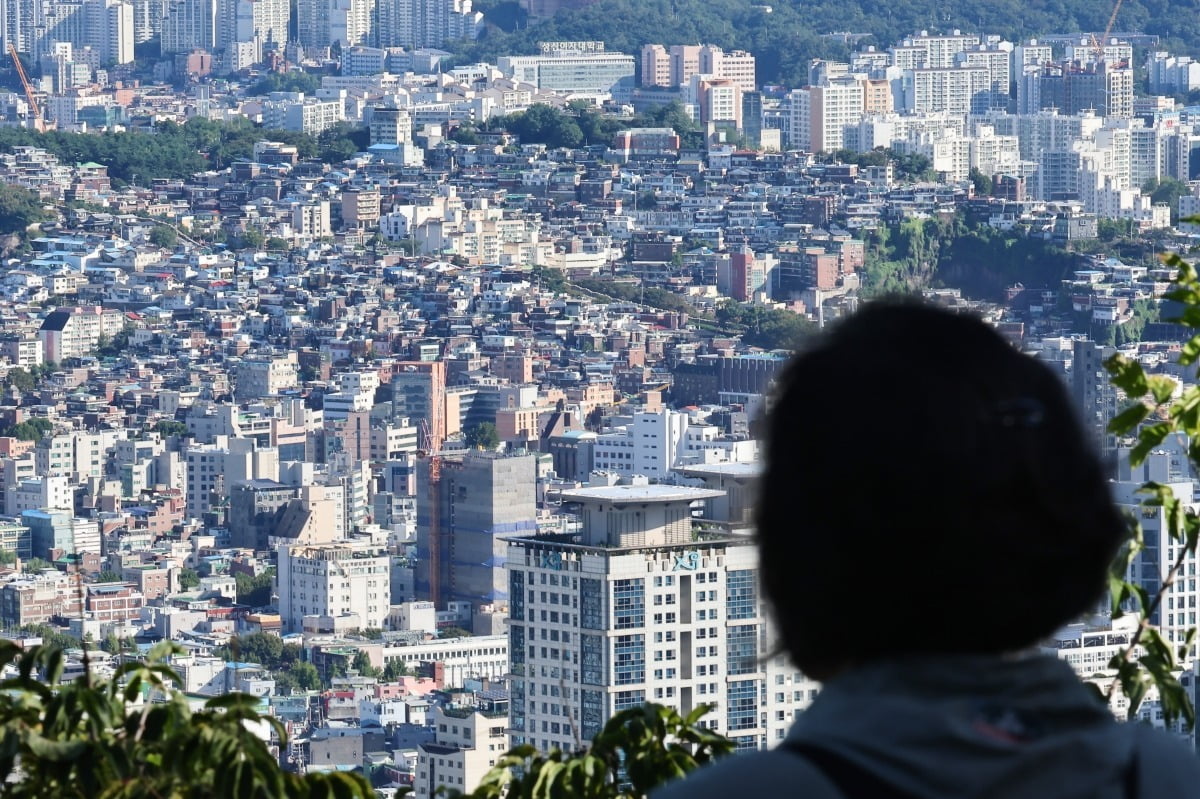 서울 아파트단지 전경. 연합뉴스