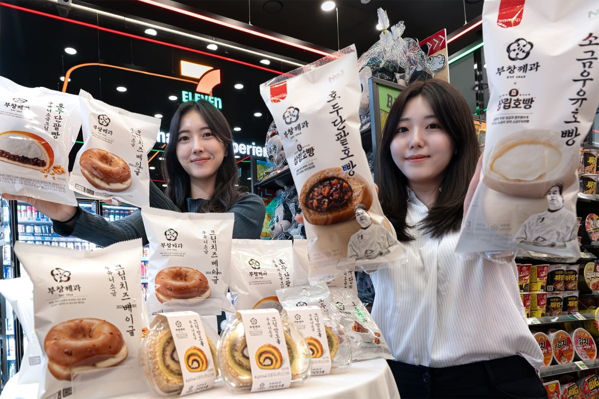 부창제과 콜라보 K디저트 시리즈 / 사진=세븐일레븐 제공