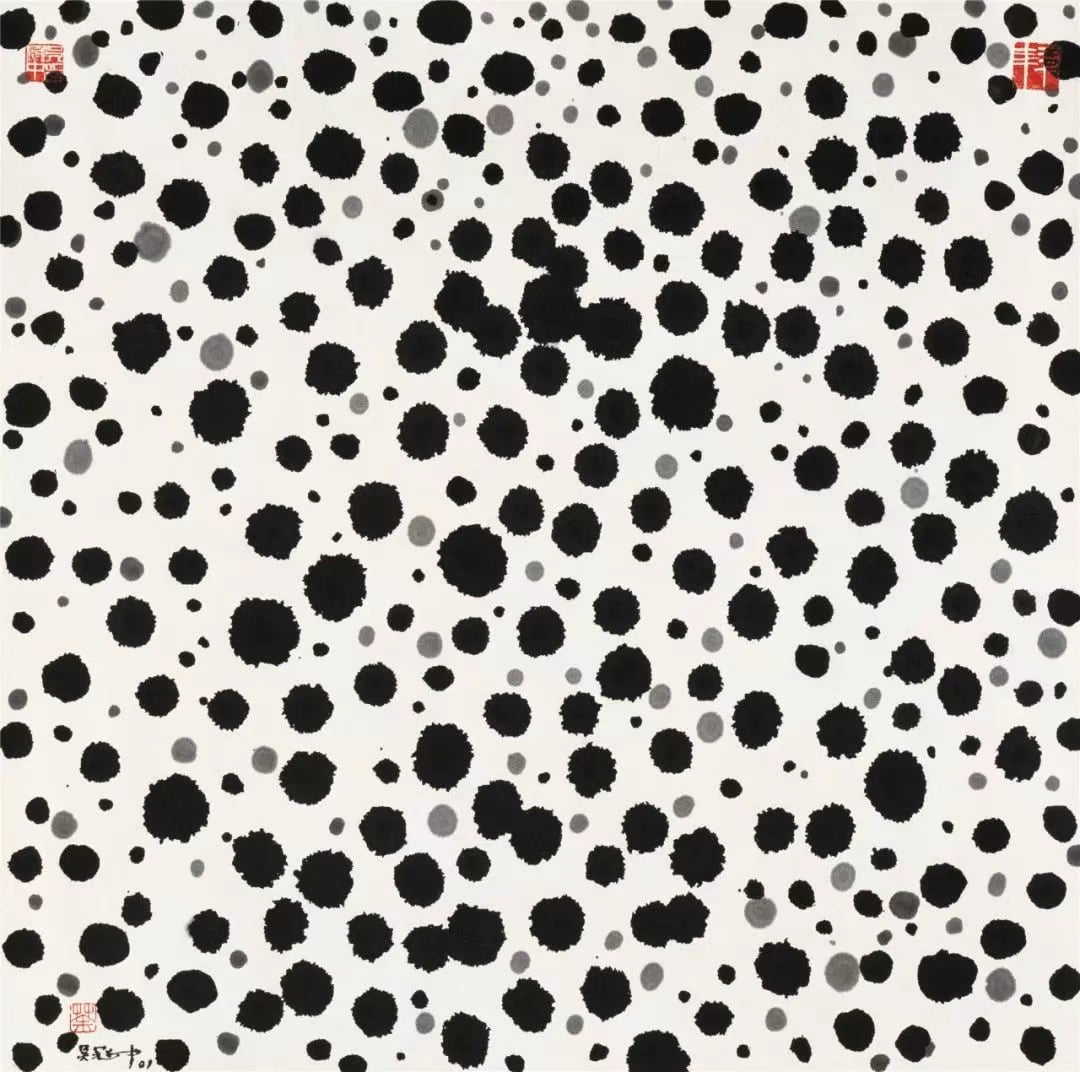 우관중, 《파종(播)》 2001년. / 이미지 출처. 중국미술관