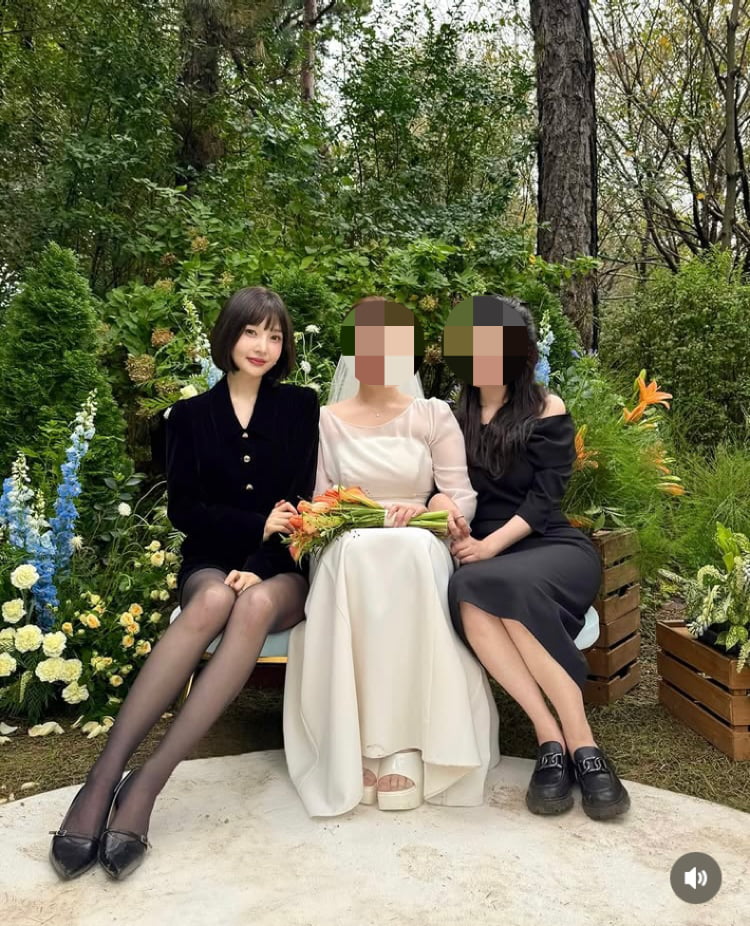 レッドベルベットのジョイ、妹の結婚を祝福
