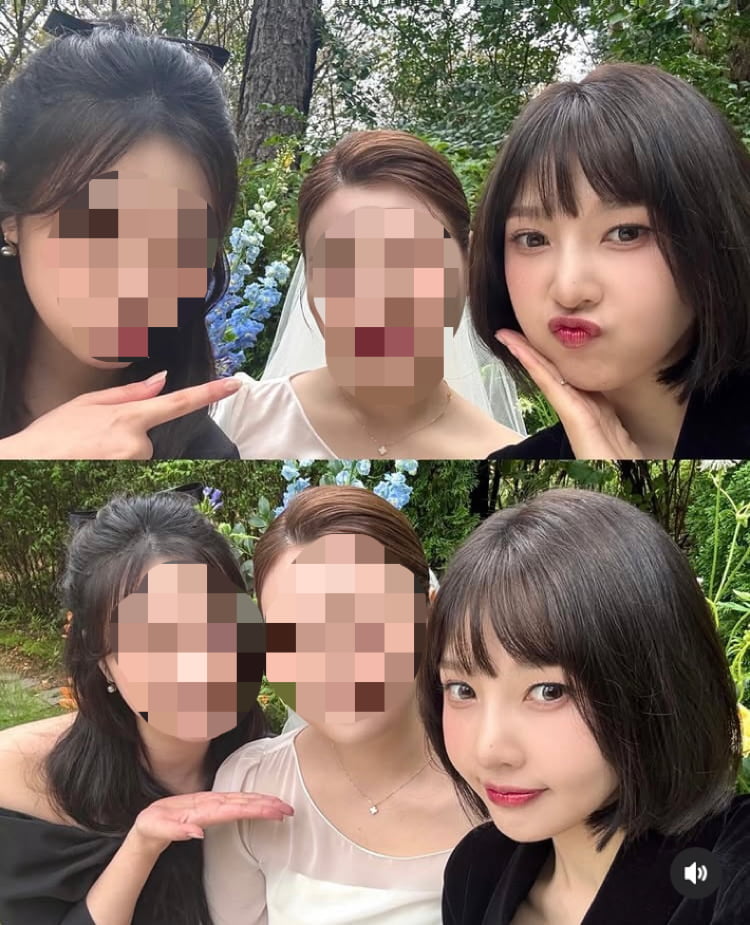 レッドベルベットのジョイ、妹の結婚を祝福