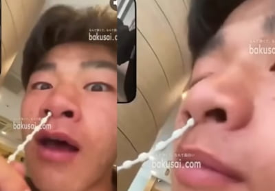 "콧구멍에 넣고 재채기"…日 청소년 유행하는 민폐 행위 '발칵'