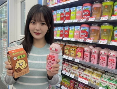 리뉴얼 통했다…GS25, 춘식이우유 재단장 후 매출 24% ↑