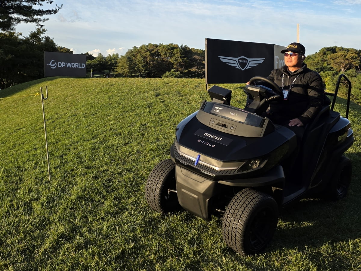 [골프브리핑] 메이트모빌리티, DP월드투어 공식 공급…K골프 테크 글로벌 진출