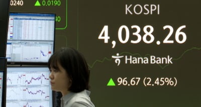 코스피 장중 '사상 첫 4000 돌파'…삼성전자 사상 첫 10만원 뚫어 [HK영상]