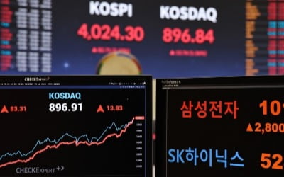 상승세 쏠린 '불장'…건설·콘텐츠주는 '눈물'