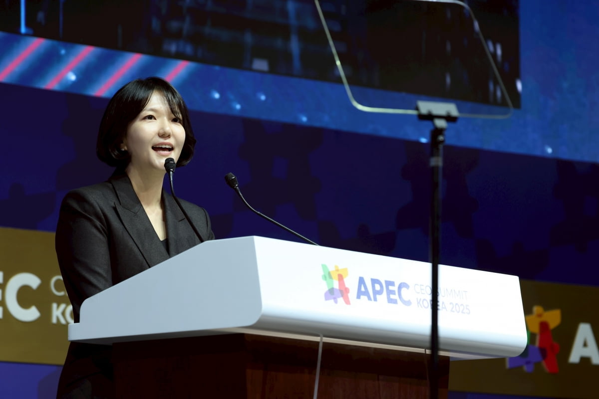 최수연 네이버 대표 "AI 고속도로, 또 한 번의 국가적 도약" [APEC 2025]