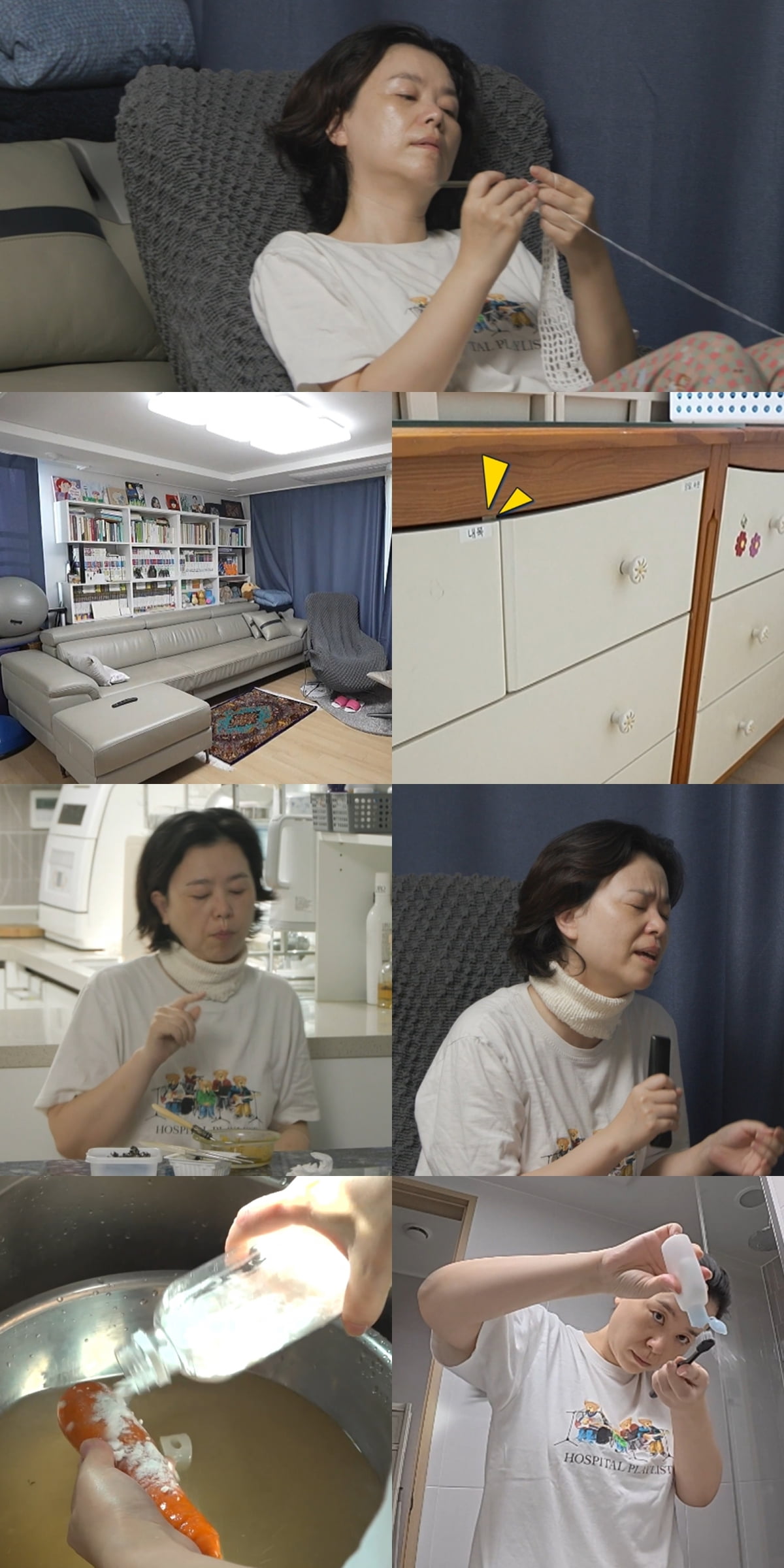 '천만배우' 장혜진, 집 공개…칼각·깔끔 "베테랑 살림꾼"