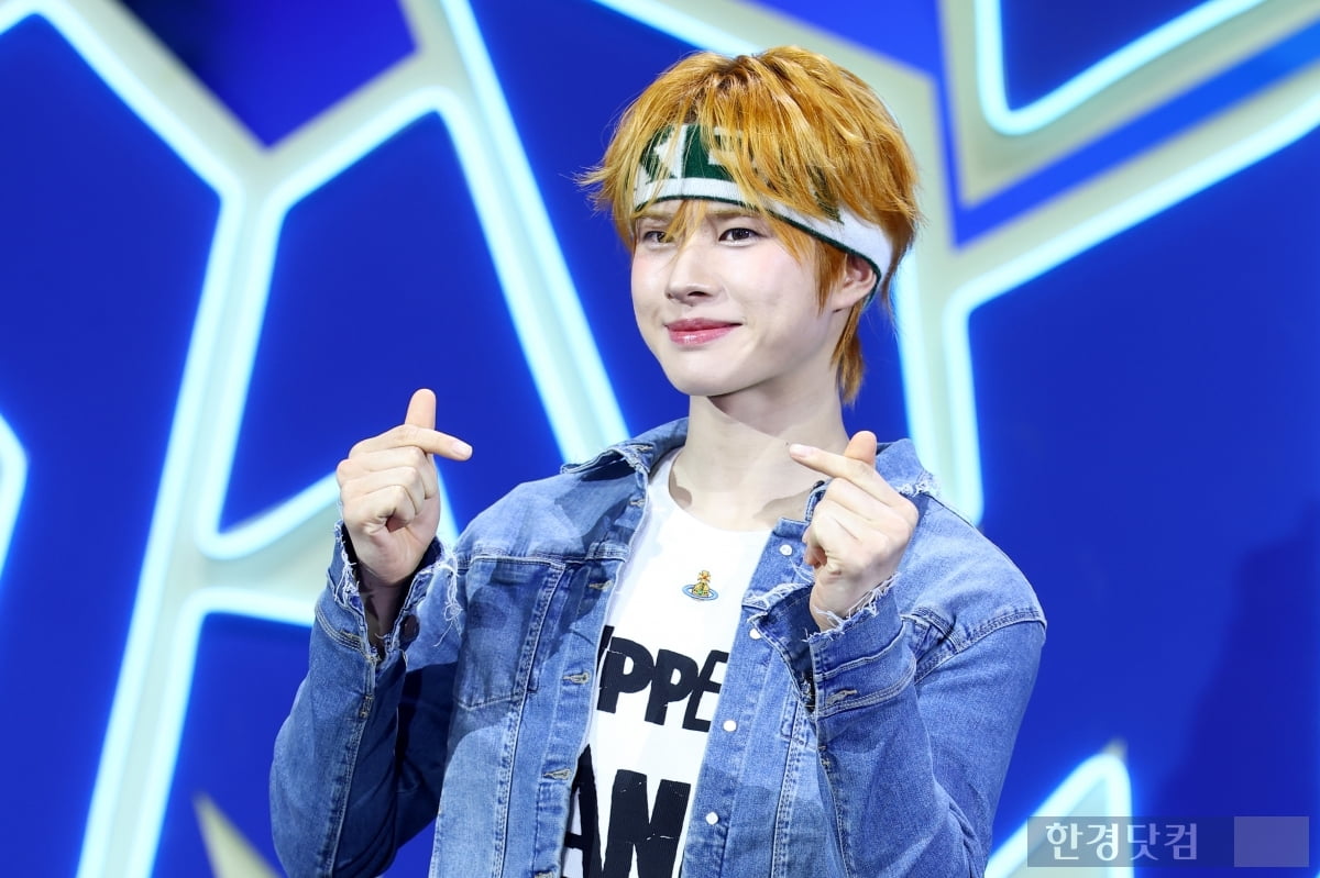 [포토] 투어스 경민, '귀여움 가득한 막내'