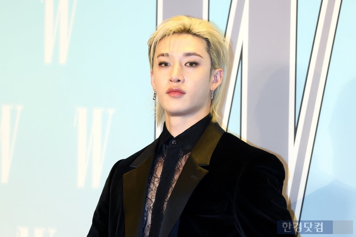 [포토] 스트레이 키즈 방찬, '강렬한 모습에 시선강탈'