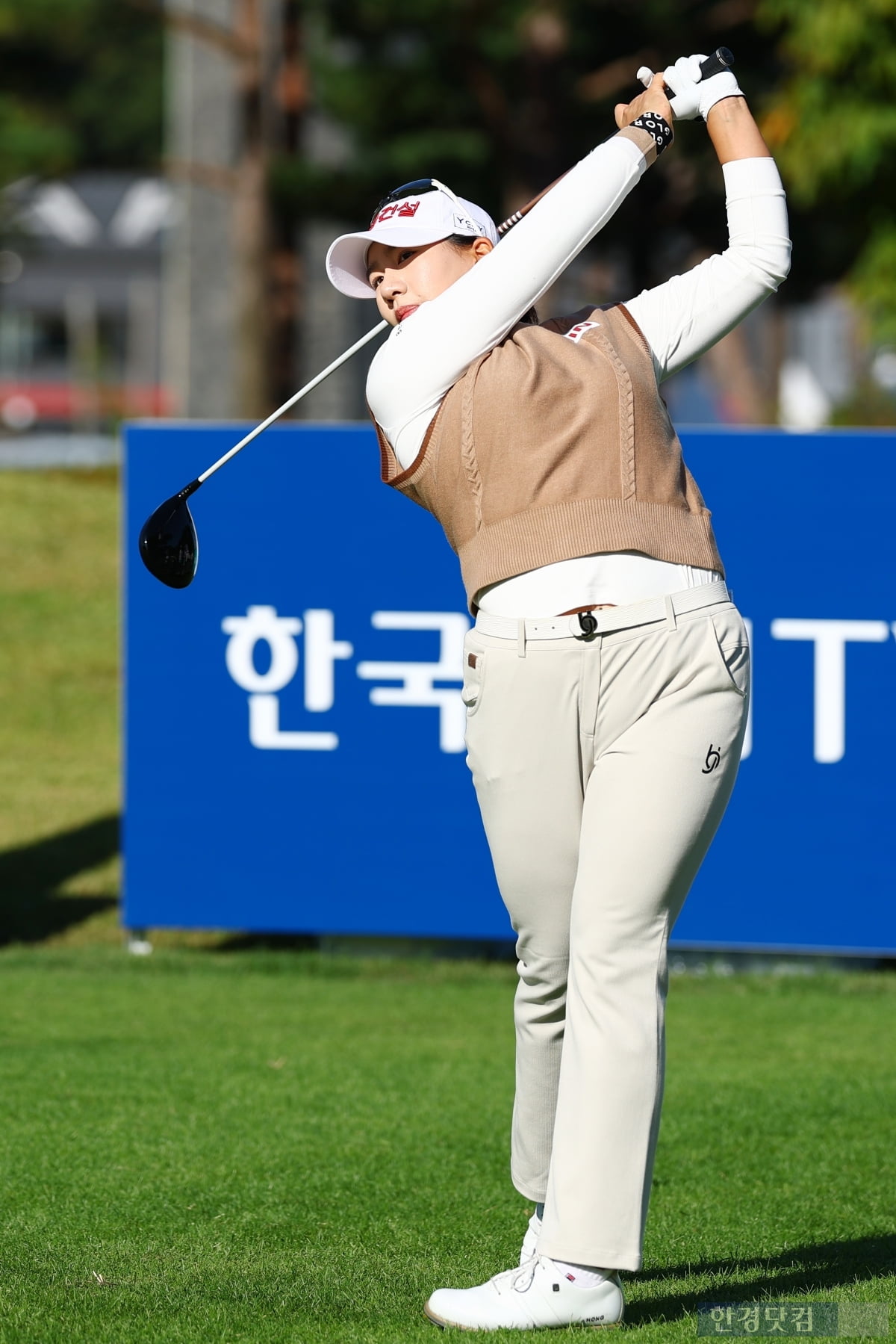 [포토] 홍지원, '힘차게 날아라' (상상인·한경 와우넷 오픈 2025)