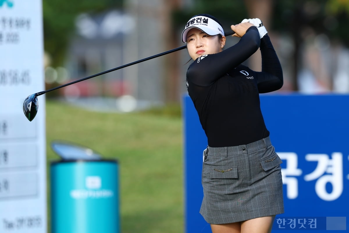 [포토] 임진영, '귀여운 미소 방긋' (상상인·한경 와우넷 오픈 2025)